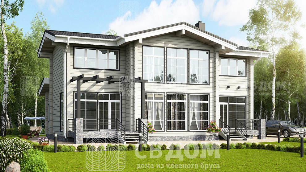 Спецпредложение на дома из клееного бруса