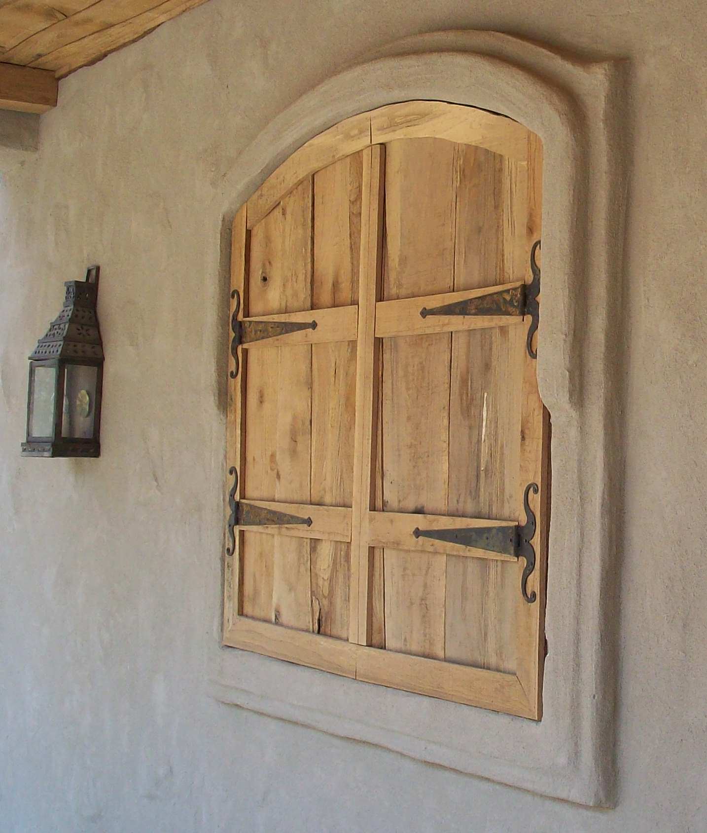 Rustic doors, widows and grates