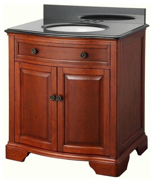 Pegasus Manchester 31 In Vanity With Granite Top Pegasus Manchester 31 In Vanity With Granite Top Mahogany Mngvt3021 Traditional