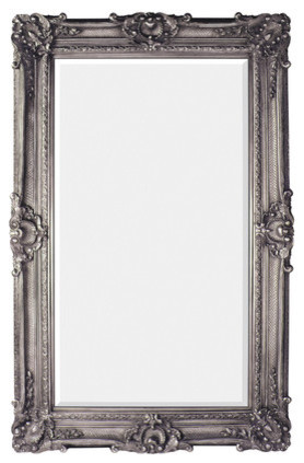 Traditional Rectangular Bevel Wall Mirror