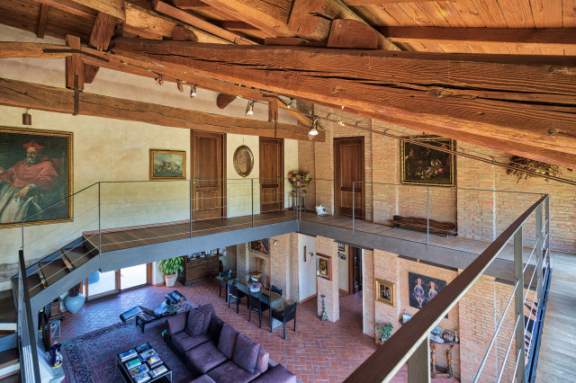 Ristrutturazione di fabbricato agricolo classique-salon