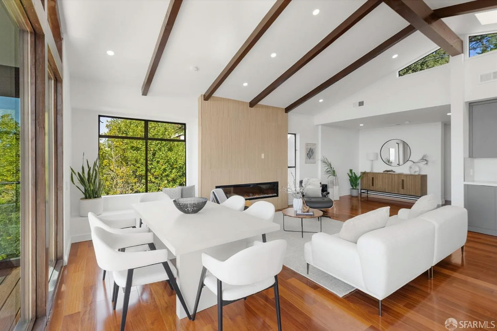 Open Concept Cathedral Kitchen