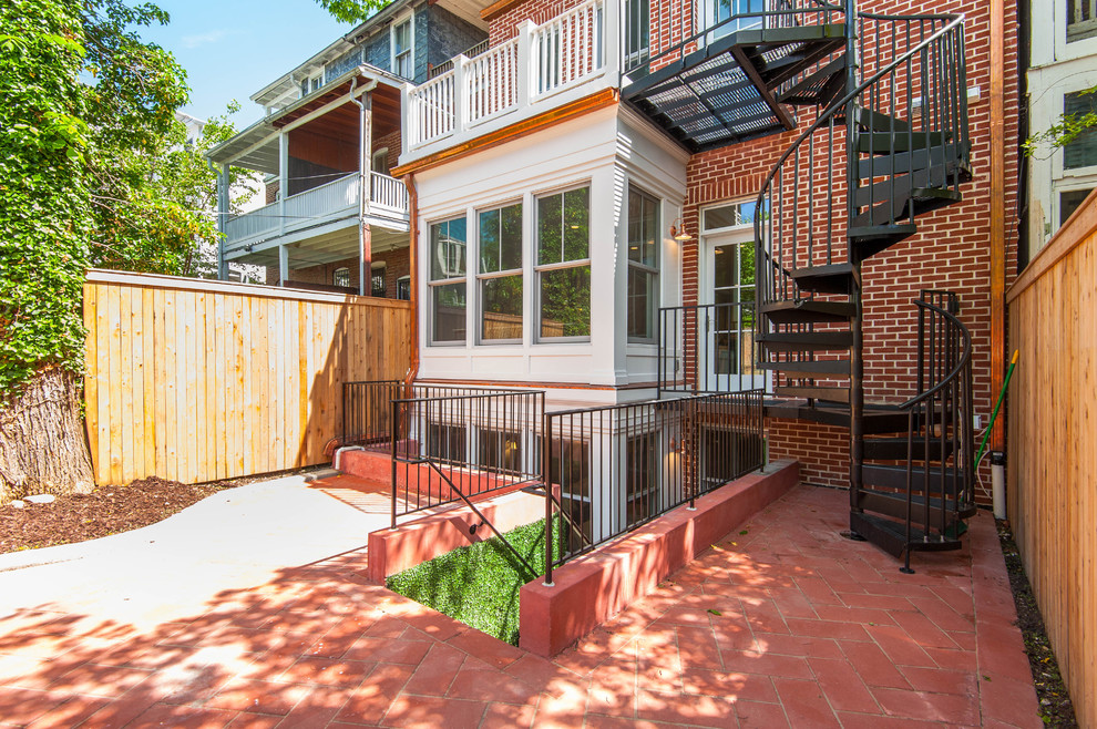 Transitional Farmhouse Home - Transitional - Exterior - DC ...