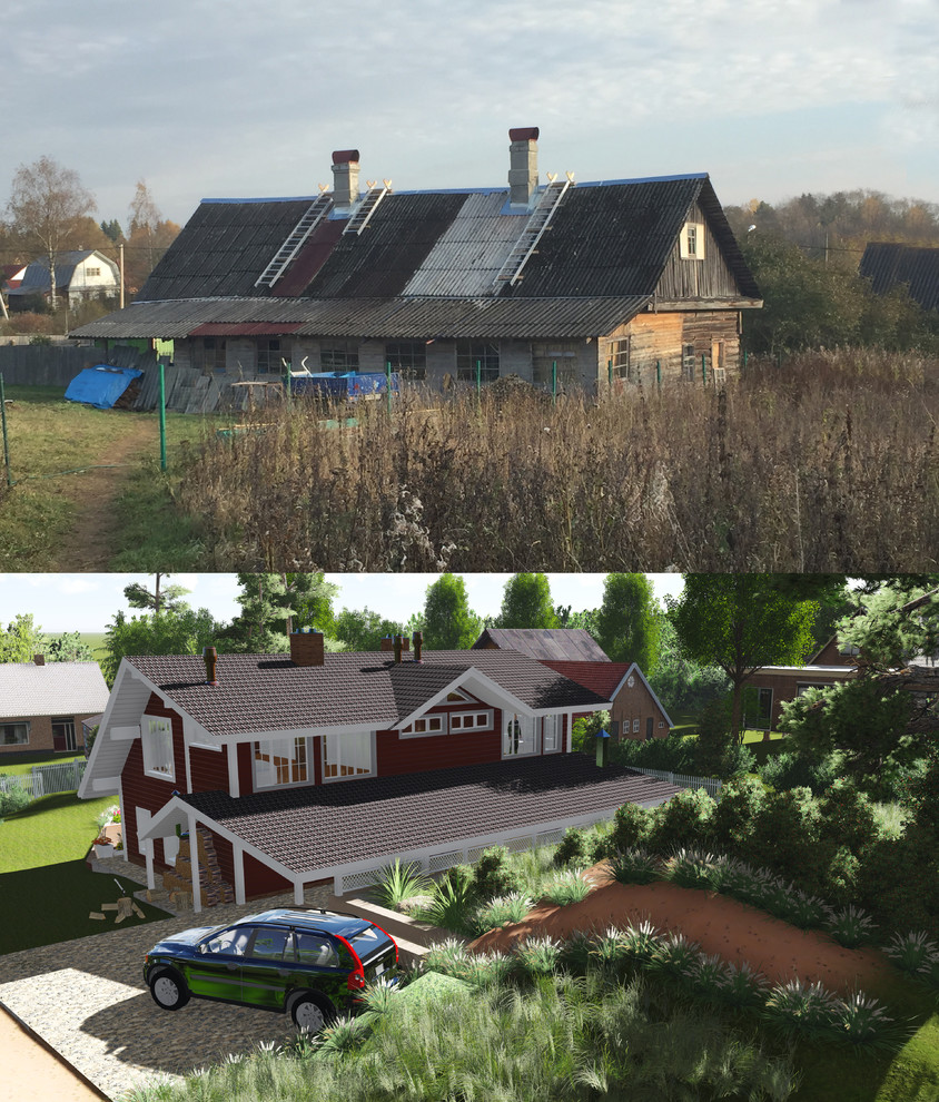 Реконструкция дома в Кингисеппском районе