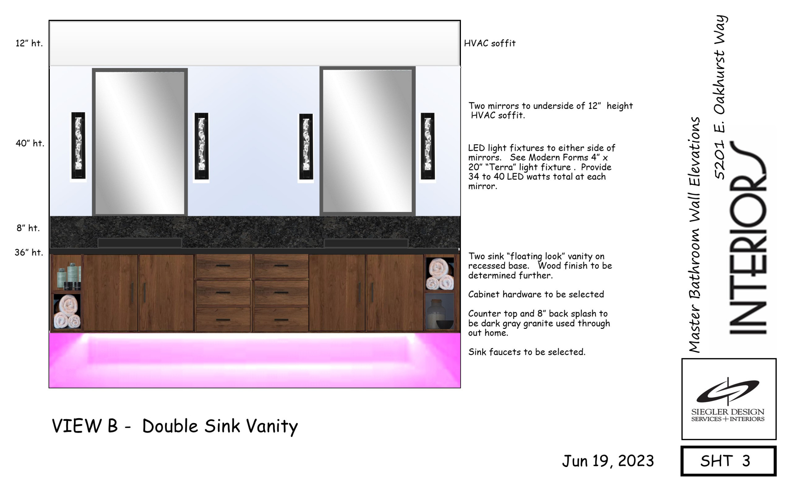 Modern Master Bath