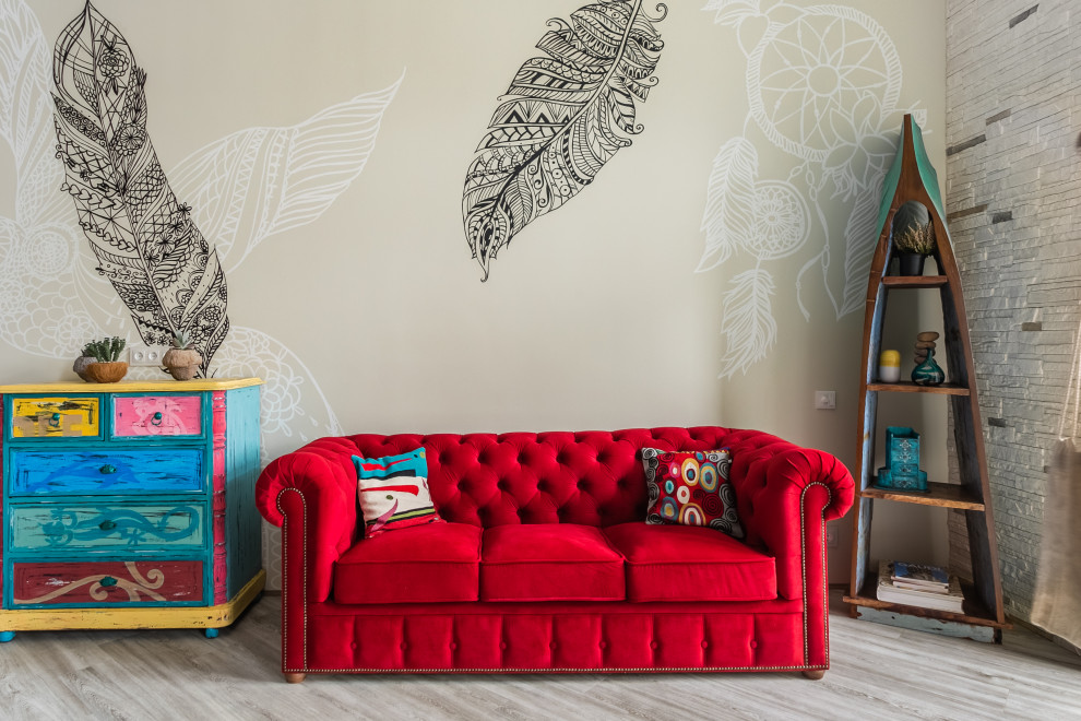 Необычная квартира в стиле Бохо Шик