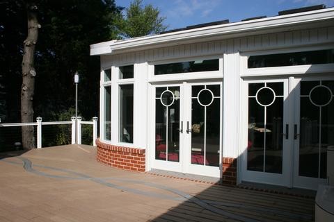 White Porch & Sunroom Build