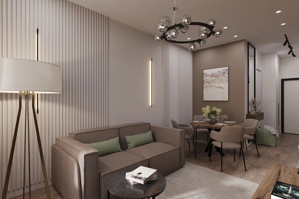 Ремонт квартиры (студии) для молодого человека