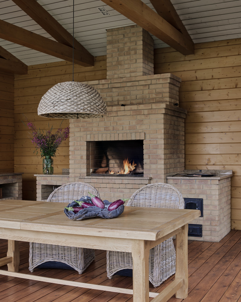 Загородный дом из бруса