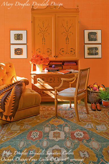 Mary Douglas Drysdale Signature Color Collection - Oushak Orange