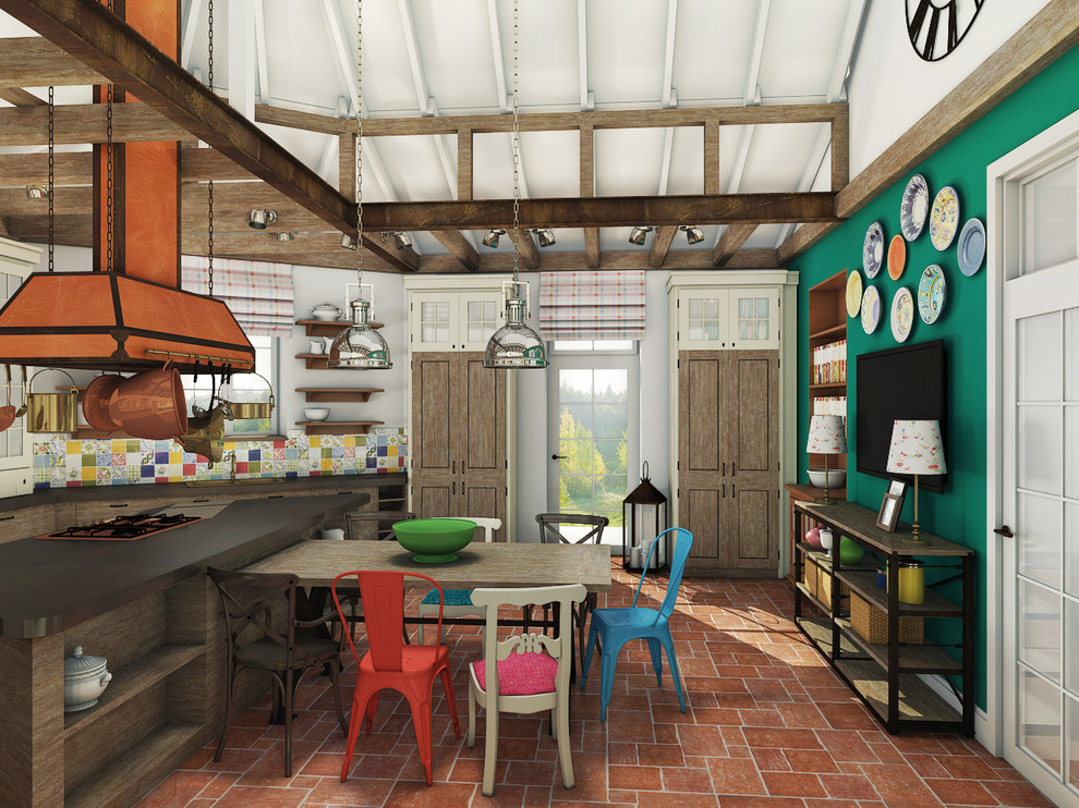 kitchen, kudinovo house