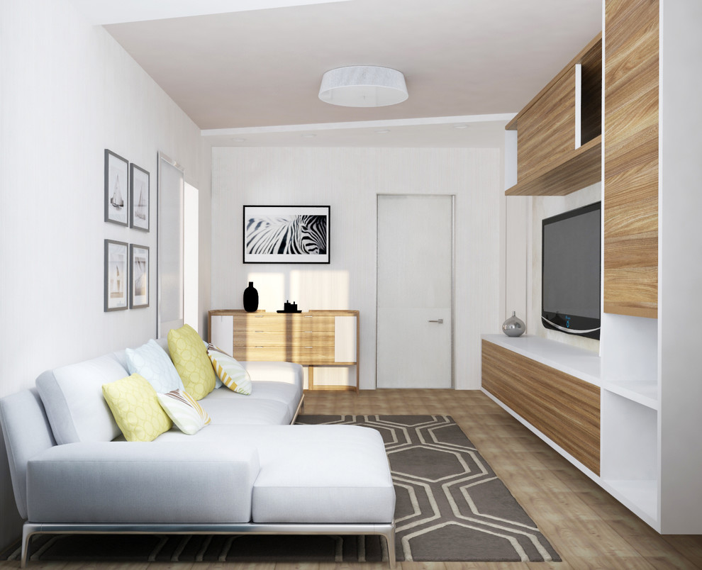 Дизайн проект трехкомнатной квартиры. ЖК "Новая Охта"