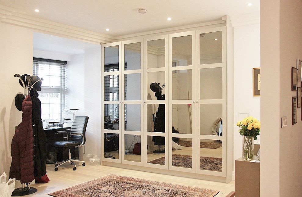 Living room mirror wardrobe