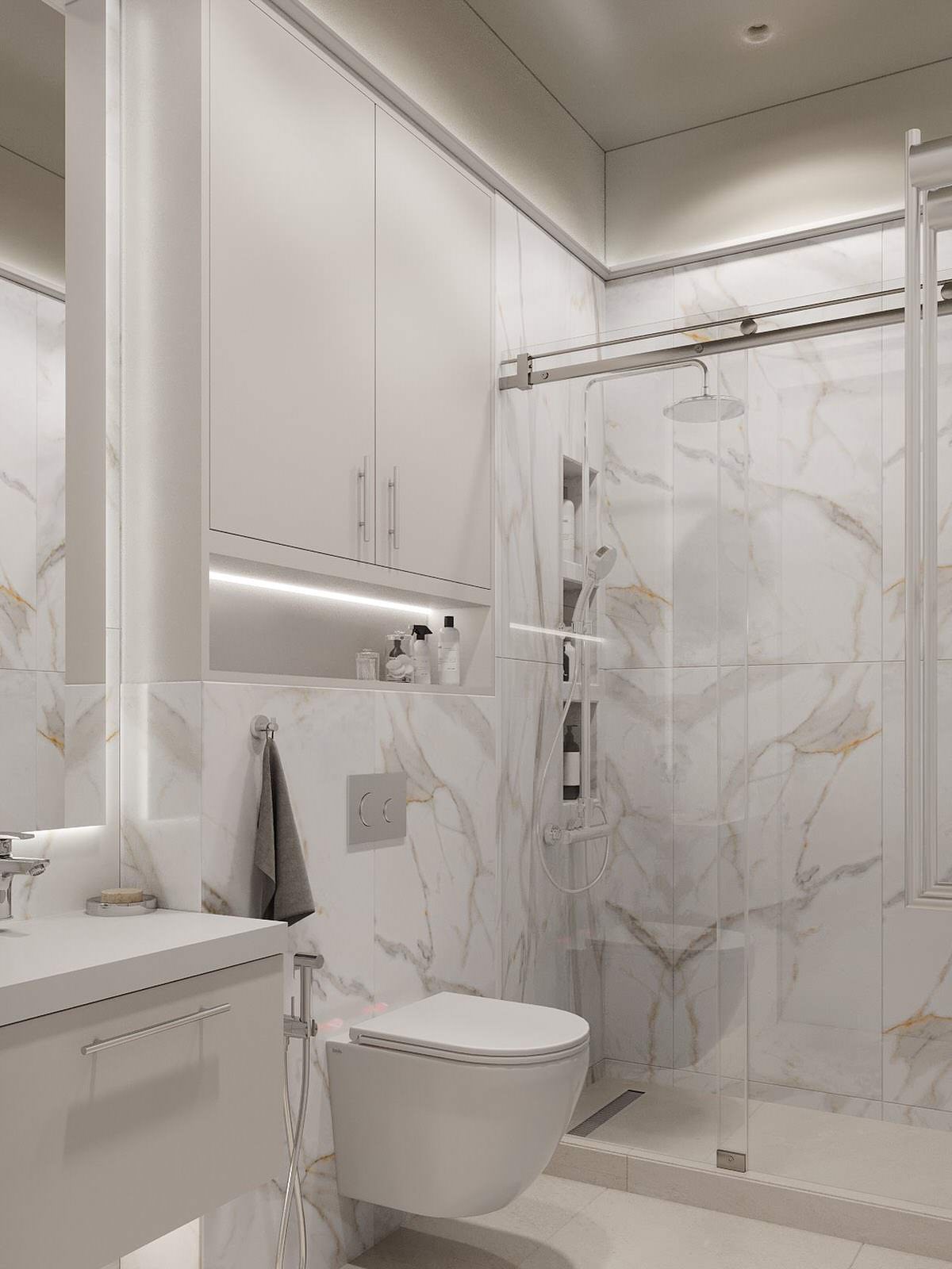 Дизайн интерьера квартиры в ЖК central avenue #PR-400