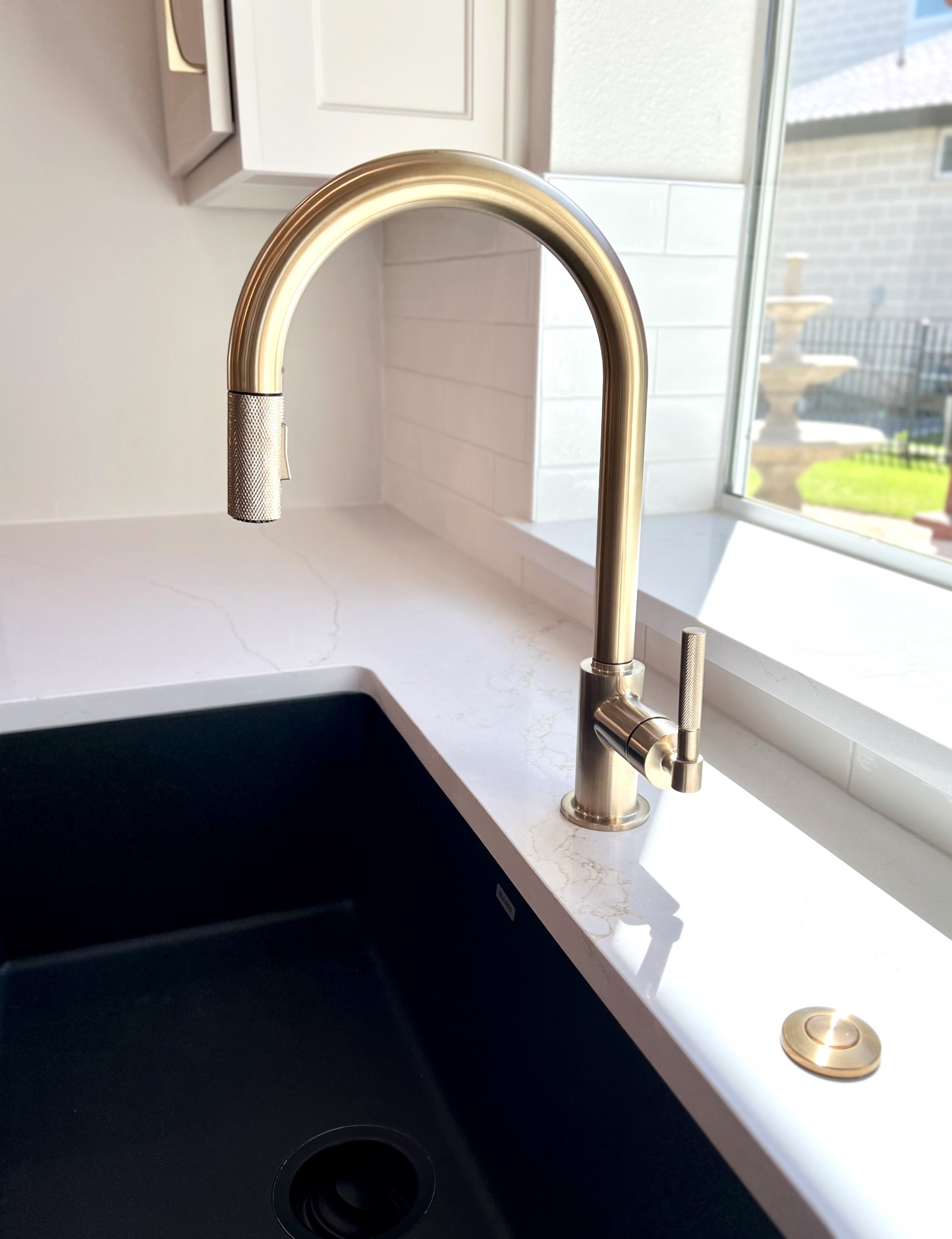 Legacy Lakes Luxury Kitchen Brass Hardware