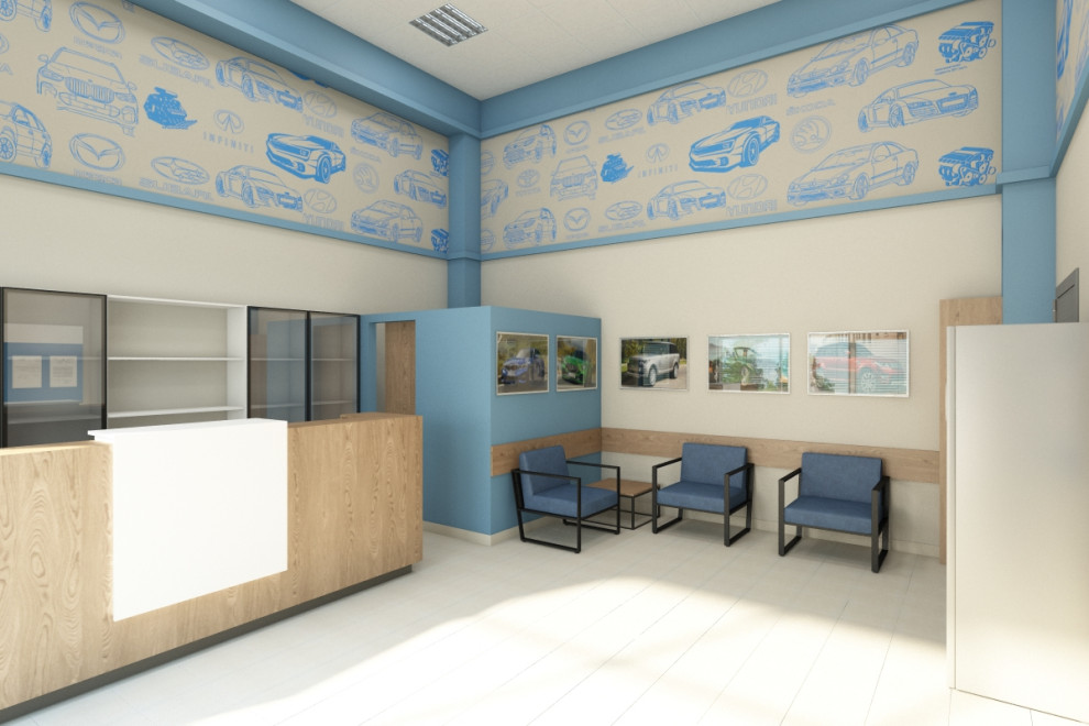 Рецепция автосервиса