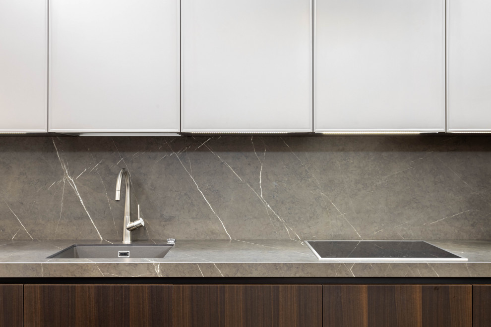 Кухня. Архитектура мебели. THE TOP Imperiale satine