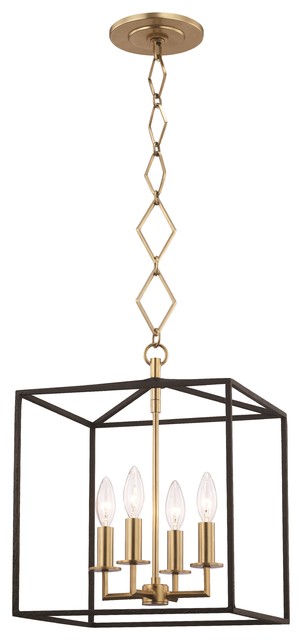 Richie 4 Light Pendant Transitional Pendant Lighting By Hudson Valley Lighting
