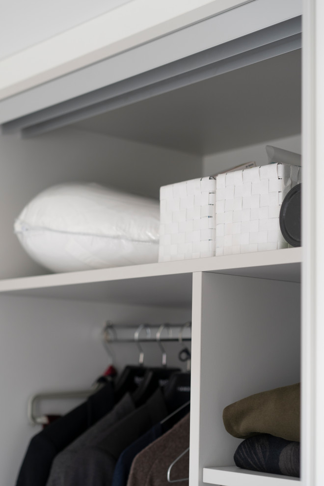 Bespoke Bedroom Cabinets in Perfect Mat White