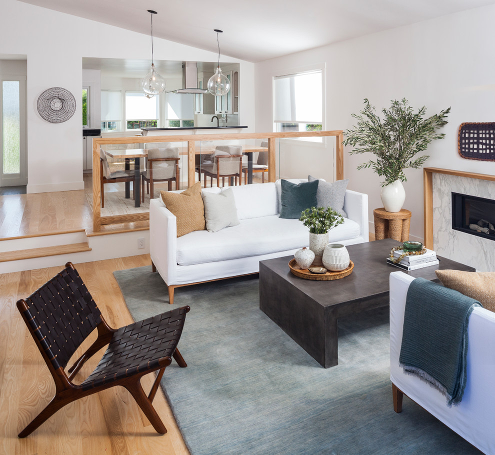 Photo of a scandinavian living room in San Francisco.