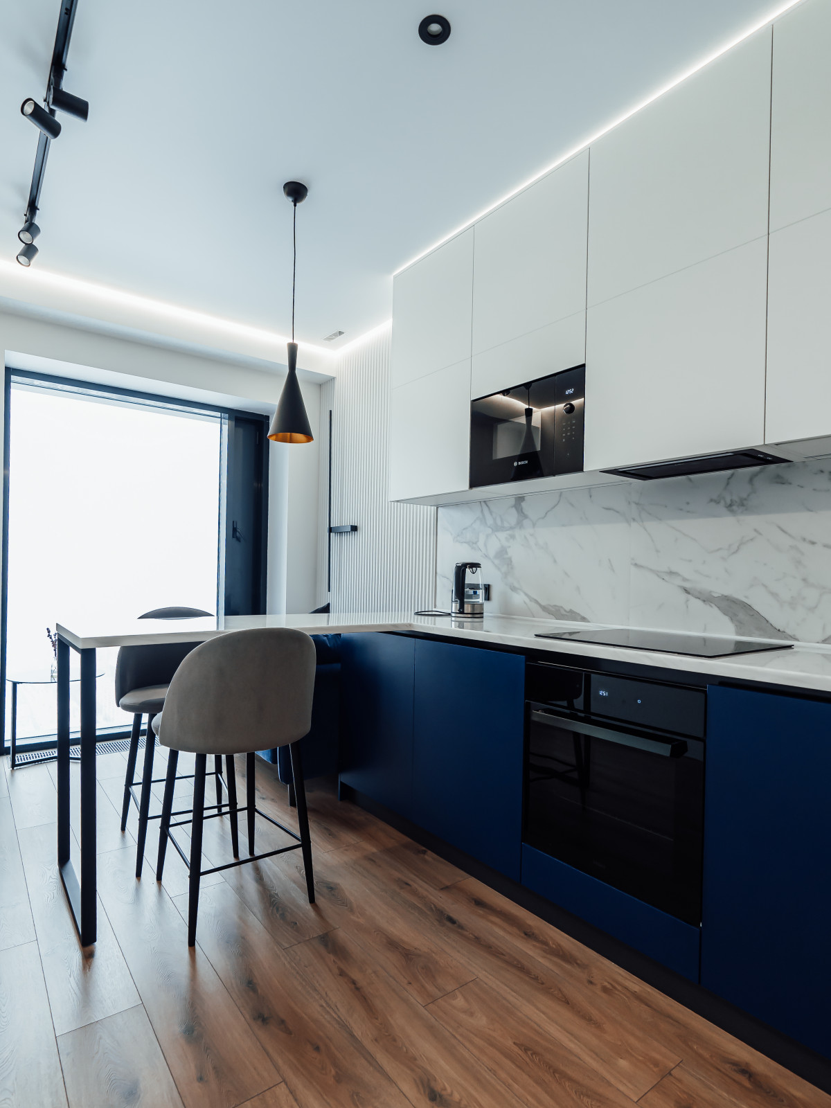 Меблировка студии ЖК "D1" Москва