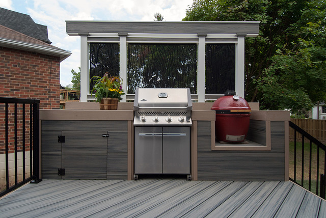 Kathleen & Sam's Deck contemporary-deck