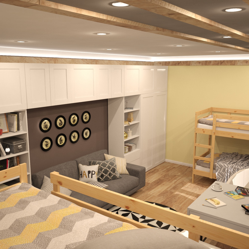 Неболчи, типовая квартира с индивидуальной детской