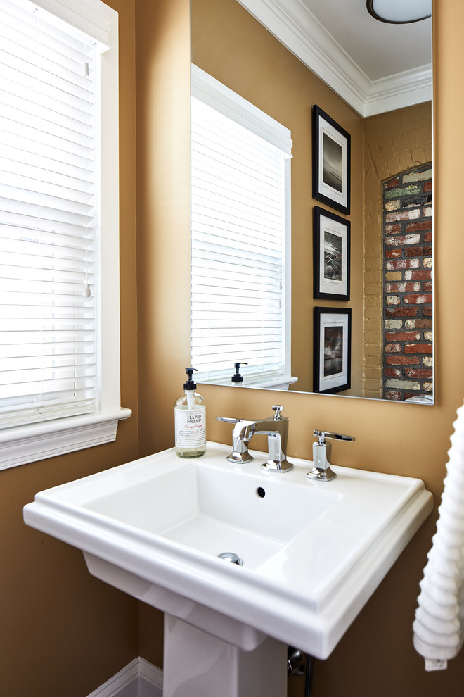 Transitional home design photo in DC Metro