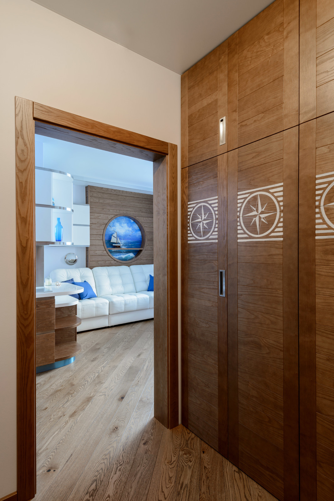 Квартира-студия в Яхт-стиле