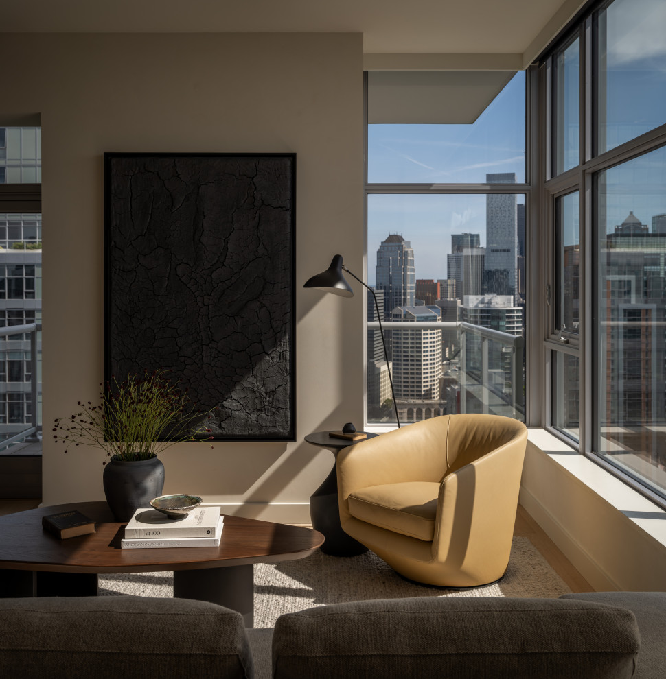 Curated visual reference: Picture Idea: Seattle South Lake Union High Rise Condo Contemporary
