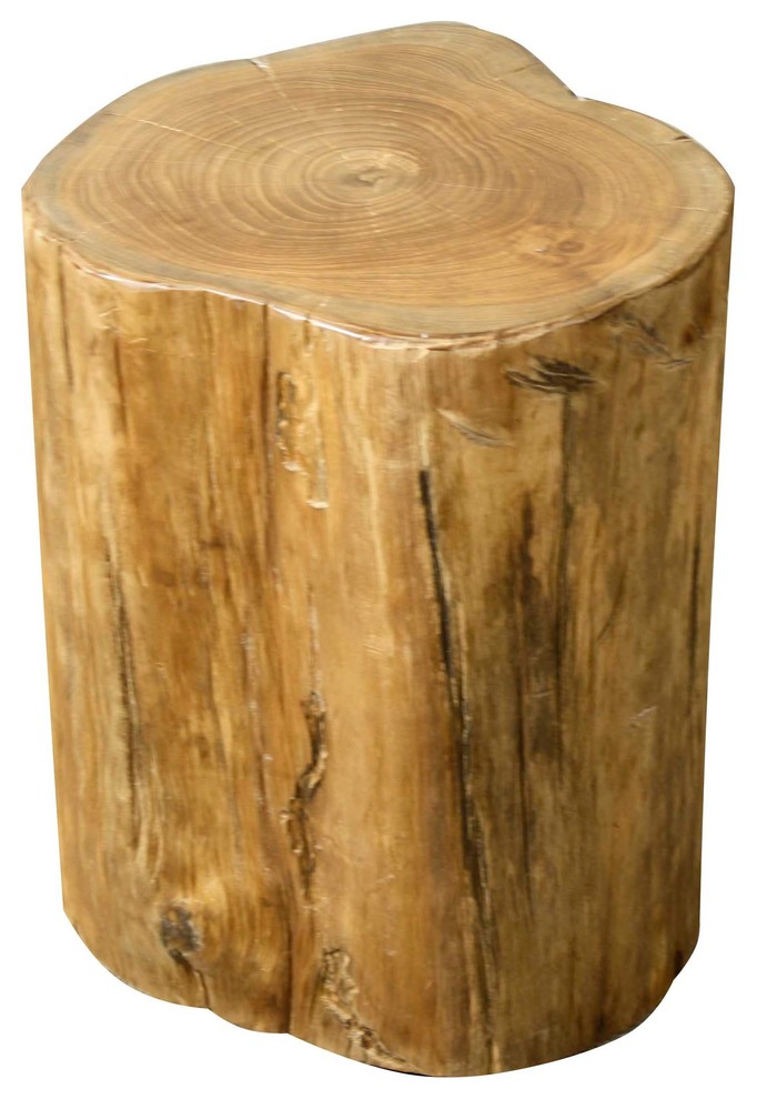 Tree Stump Stool, Natural