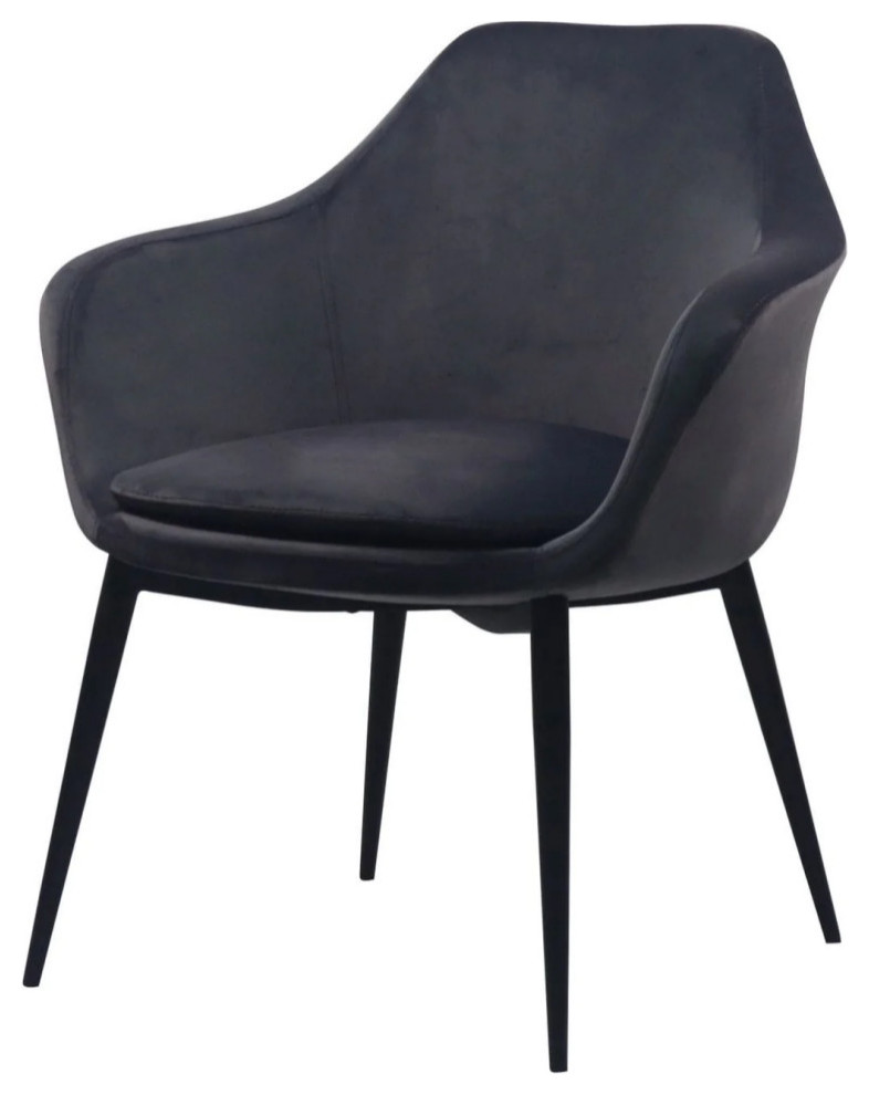 elizabeth-modern-grey-velvet-black-dining-chair-set-2 elizabeth-modern ...