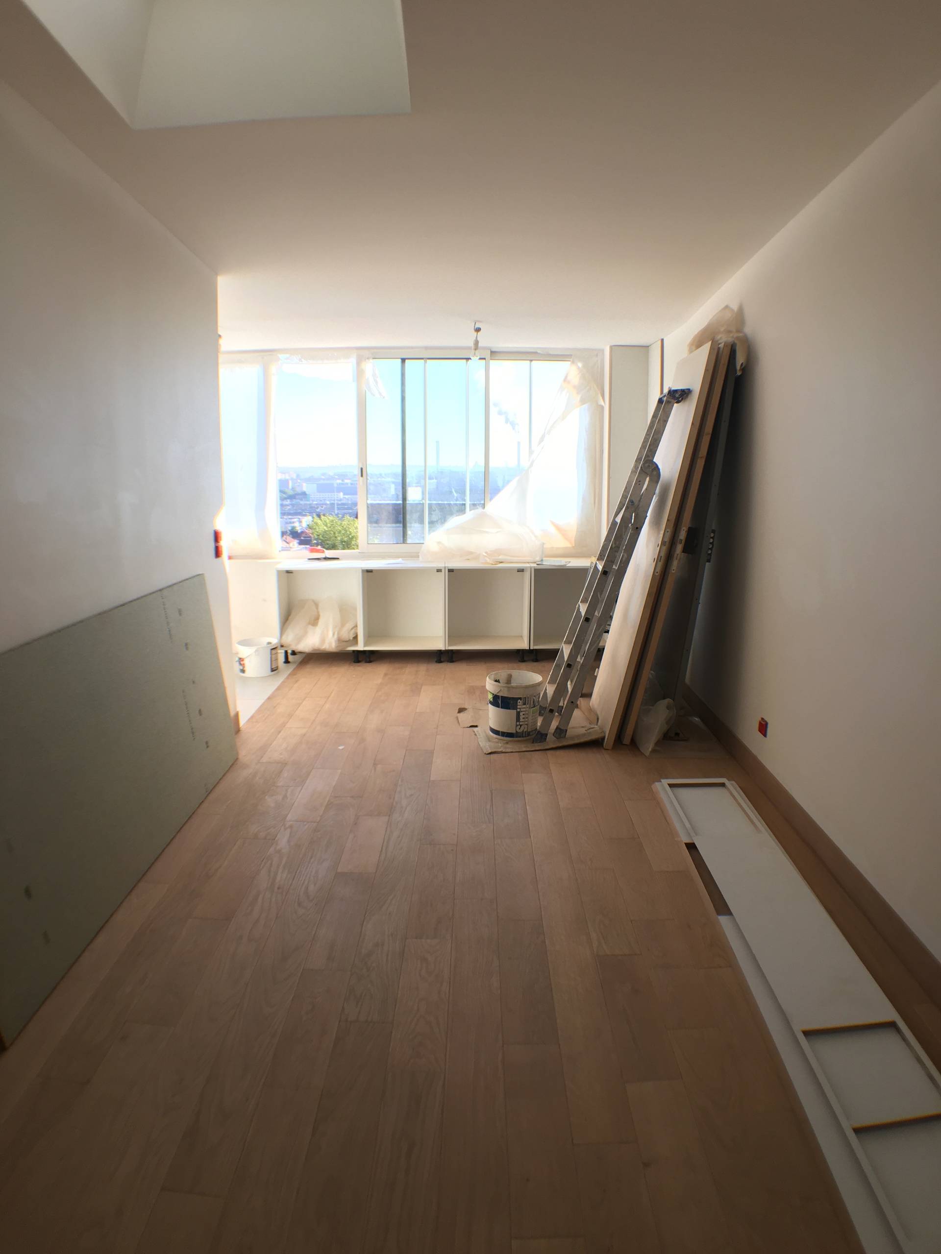 Extantion grenier en 2 appartements