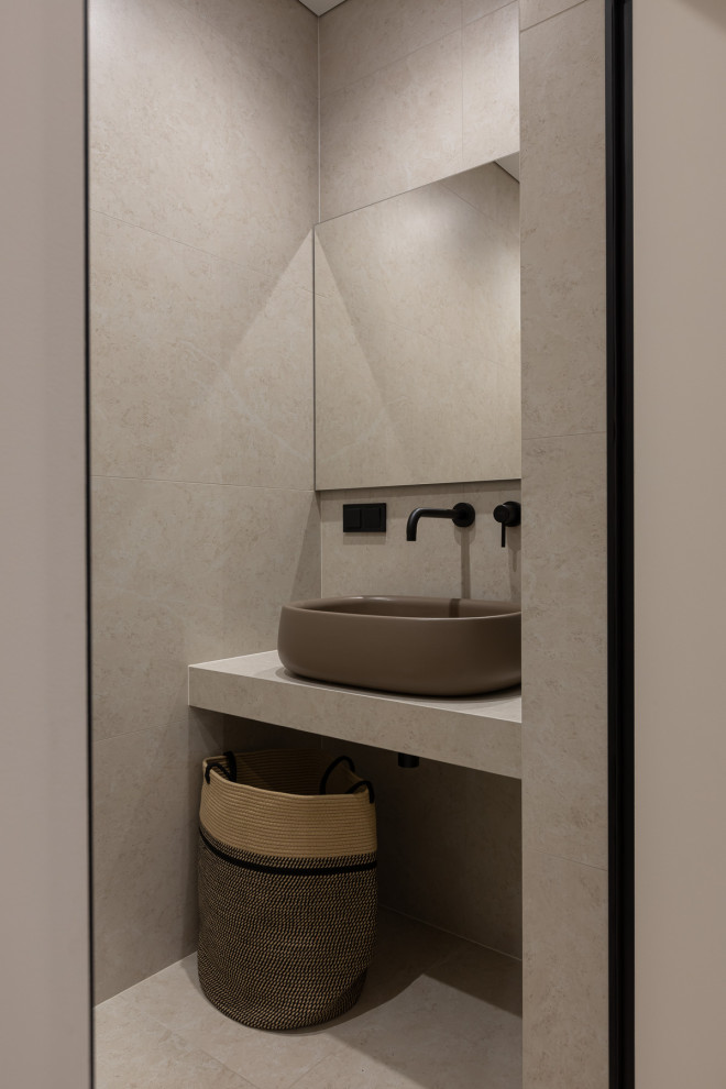 Реализованный проект банного комплекса на территории частного дома