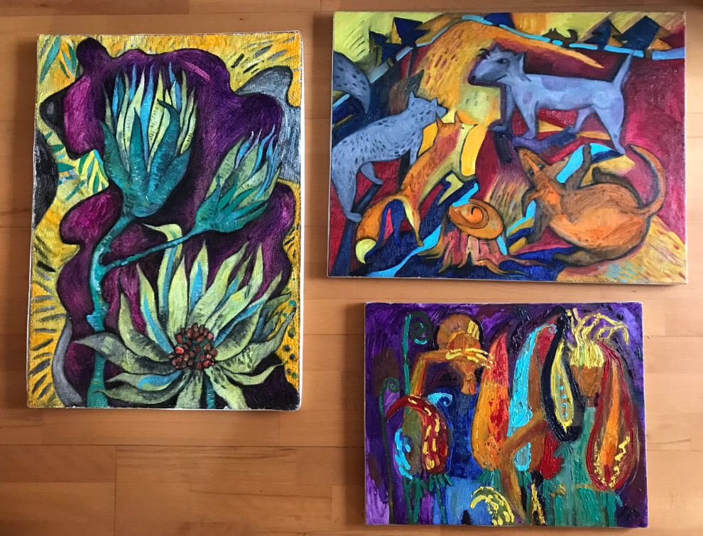 Серия работ для оформления пространства