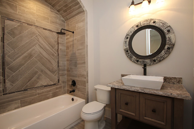 The Leilani in the Reserve at Weston Lakes modern-badezimmer