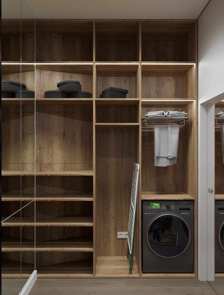 Современный интерьер для молодой семьи в квартире 36 м²