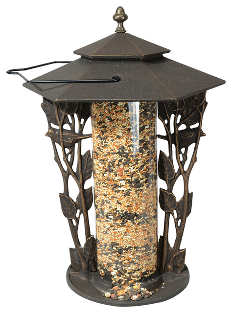12 X12 X19 12 Chickadee Silhouette Feeder Traditional Bird