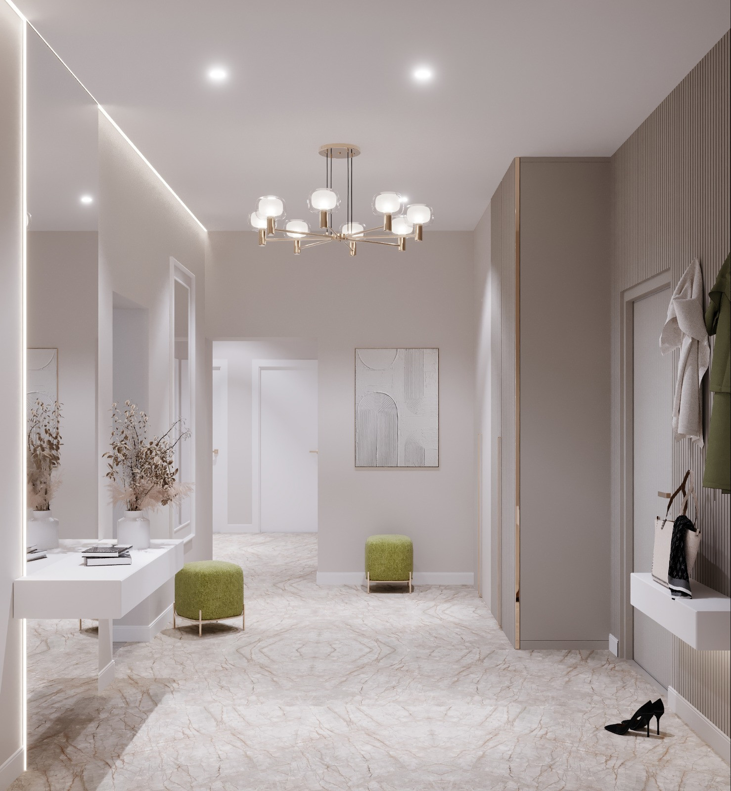 Современный интерьер для молодой семьи