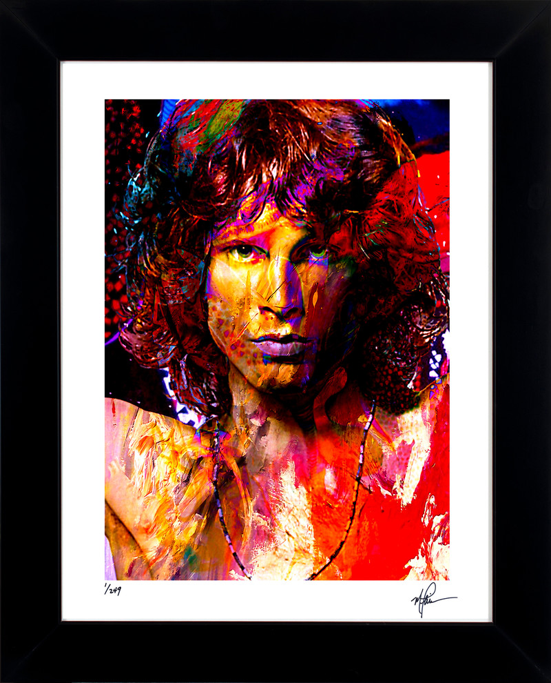 Jim Morrison "Window Of My Soul" Art by Mark Lewis
