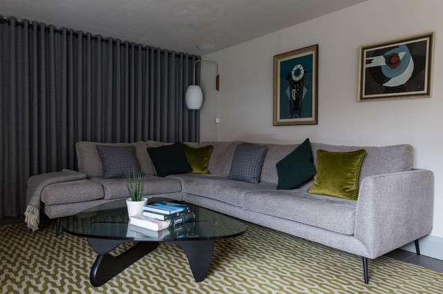 The Barn Conversion retro-vardagsrum