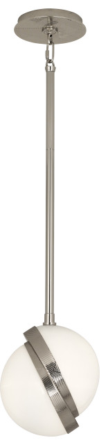 Michael Berman Brut Pendant, Polished Nickel