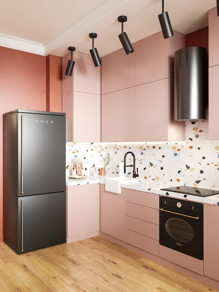 Квартира-полустудия для молодой девушки #oh_stolica