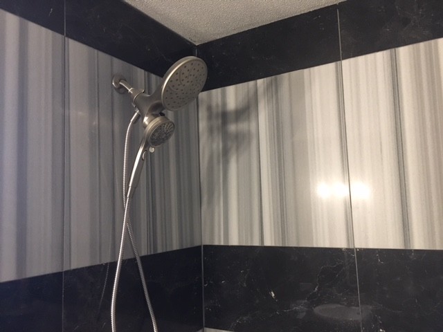 Shower Renovation (Marble & Porcelain)