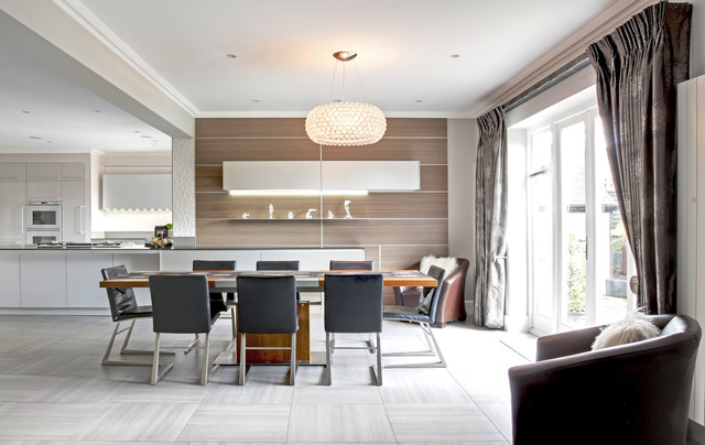Ruislip contemporary-dining-room