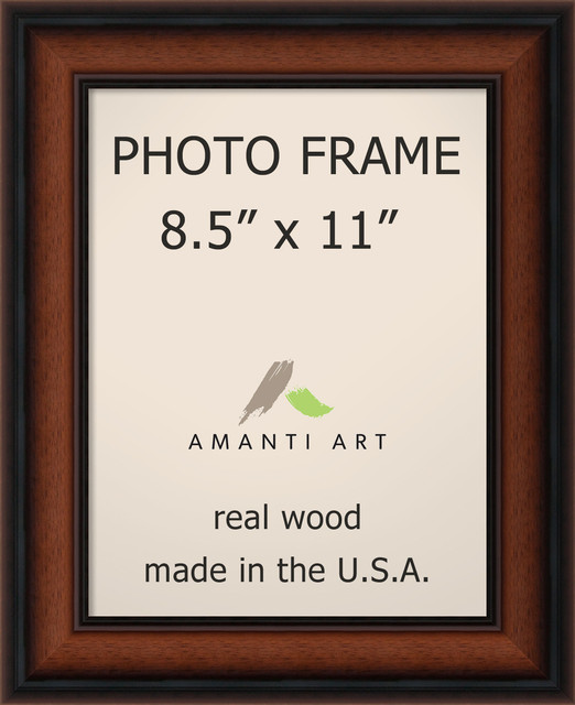 Bella Noce Walnut Photo Frame 8 5x11 11 X14 Contemporary Bella Noce Walnut Photo Frame 8 5x11