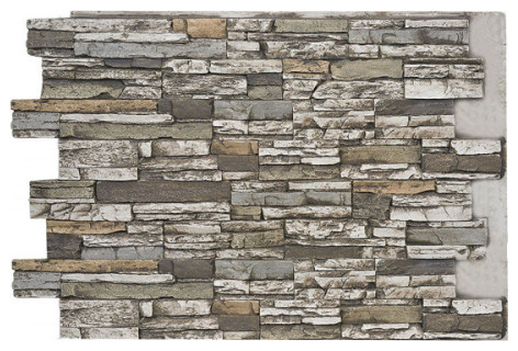 Faux Stone Wall Panel - ALPINE, Colorado, 36"x48" Wall Panel