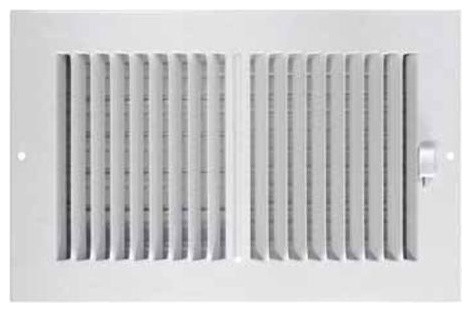 Truaire 2 Way Aluminum Sidewall Ceiling Register 10 X6 Truaire 2 Way Aluminum Sidewall Ceiling