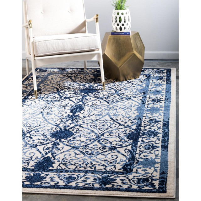 Unique Loom Traditional La Jolla Rug, 8'x11' Contemporary Area Rugs