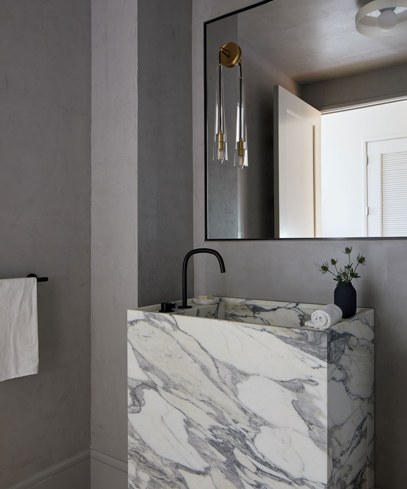 New York City II - Contemporary - Powder Room - New York - by Heather ...